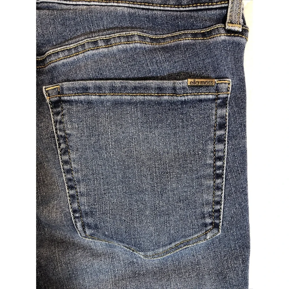 Ella Moss Jeans‎ Women's Size 27 Denim Blue High Rise Skinny Ankle Juniors